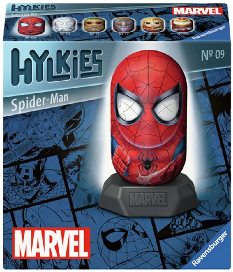 Hylkies - Marvel Spider-Man - Capsule Figuur from Ravensburger, Spider Man edition – box