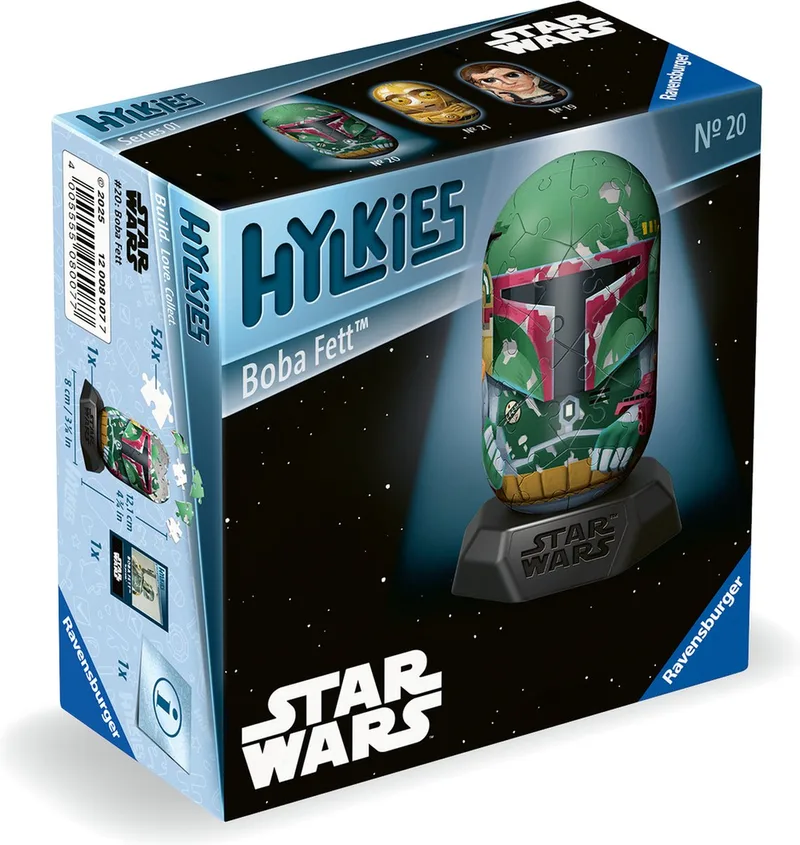 Hylkies - Star Wars Capsule Figuur fra Ravensburger, Boba Fett-udgave – æske