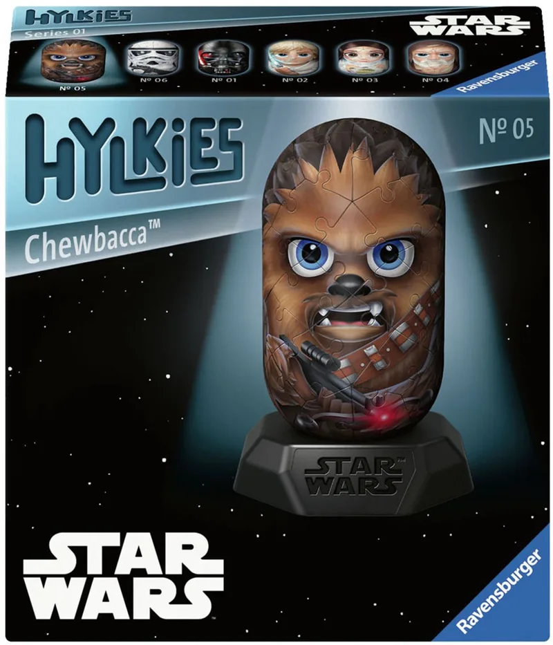 Hylkies - Star Wars Capsule Figuur from Ravensburger, Chewbacca edition – box