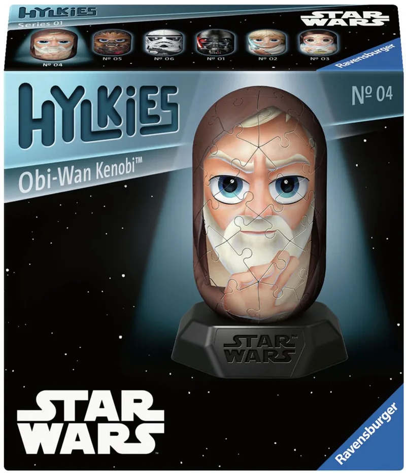 Hylkies - Star Wars Capsule Figuur from Ravensburger, Obi-Wan Kenobi edition – box