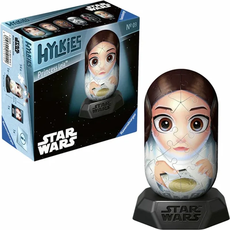Hylkies - Star Wars Capsule Figuur fra Ravensburger, Princess Leia-udgave – æske