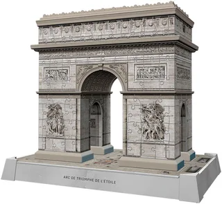 Iconics: Arc de Triomphe Parijs met licht - 3D Puzzel - 216 Stukjes - Bouwset voor kinderen vanaf 8 jaar from Ravensburger, Multicolour edition – box 3 of 5