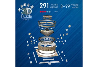 Iconics: Colosseum Rome met licht - 3D Puzzel - 216 Stukjes - Bouwset voor kinderen vanaf 8 jaar de Ravensburger, édition Multicolore – boîte 5 sur 5