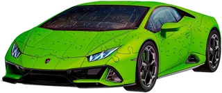 Iconics: Lamborghini Huracán EVO - 3D Puzzel - 108 Stukjes - Bouwset voor kinderen vanaf 8 jaar fra Ravensburger, Flerfarvet-udgave – æske 3 af 5