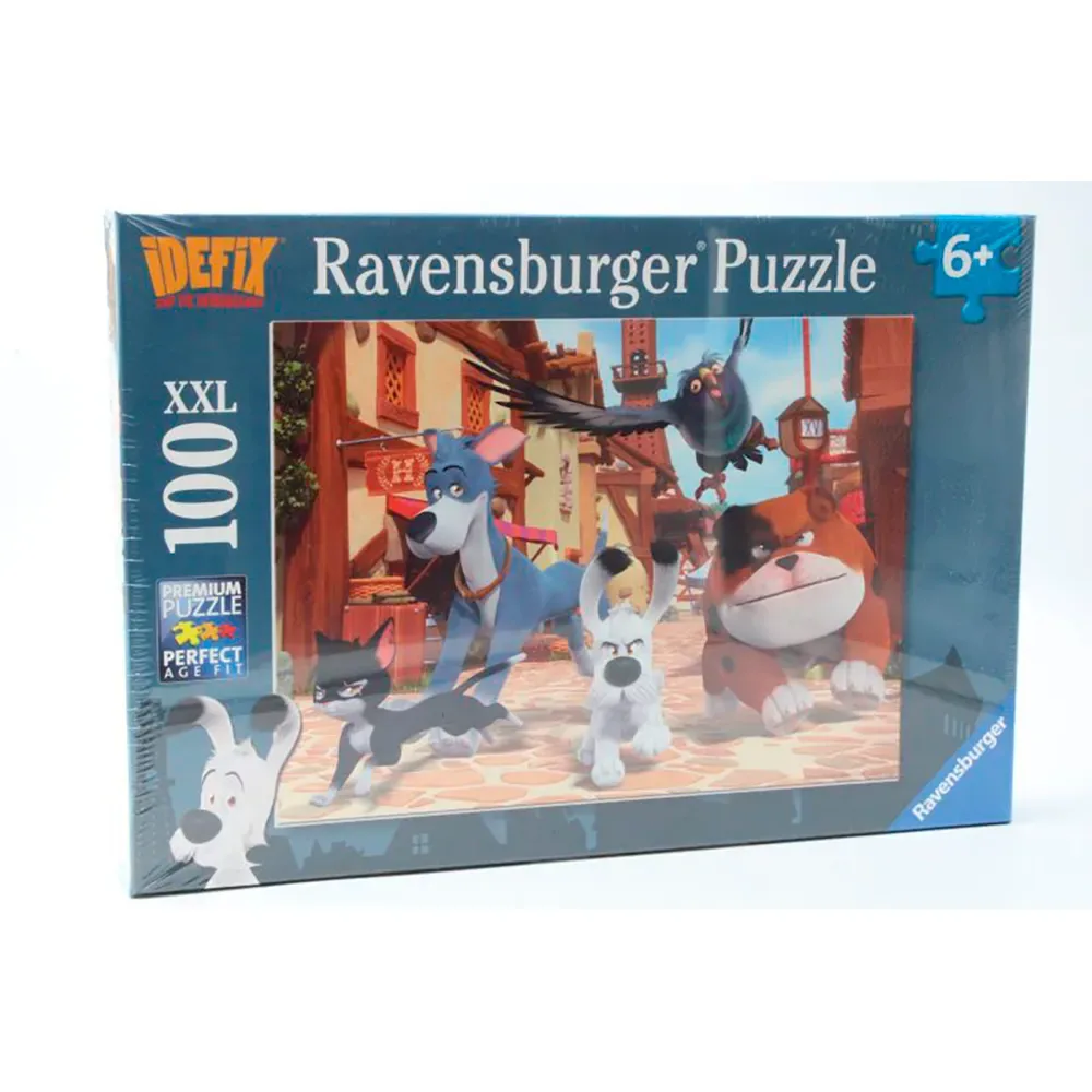 Idefix And The Untamed 100 Pieces Puzzel van Ravensburger – doos