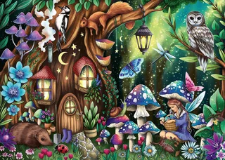 In the magical Forest (1000) from Ravensburger – box 2 of 2