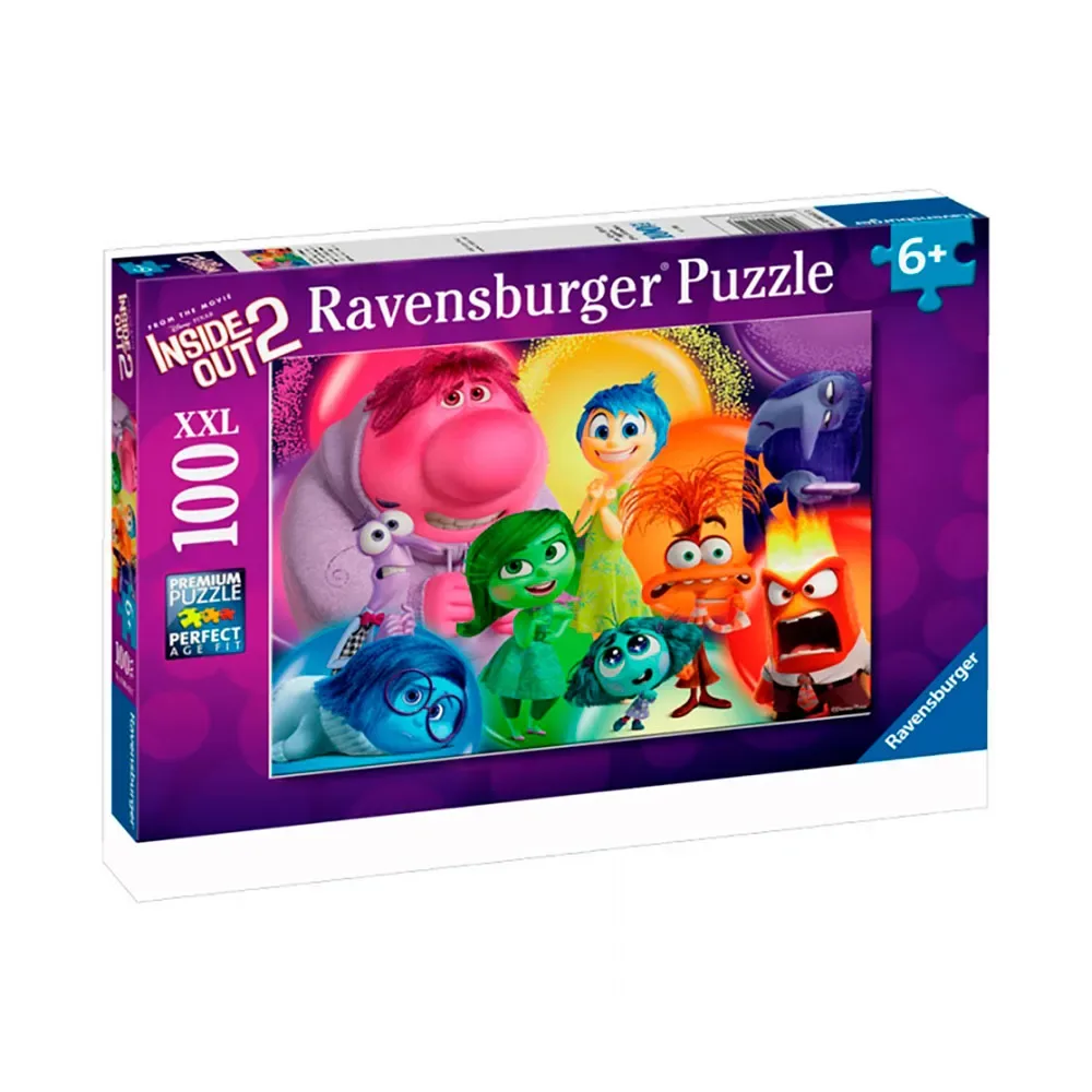 Inside Out 2 100 Pieces Xxl Puslespil fra Ravensburger – æske
