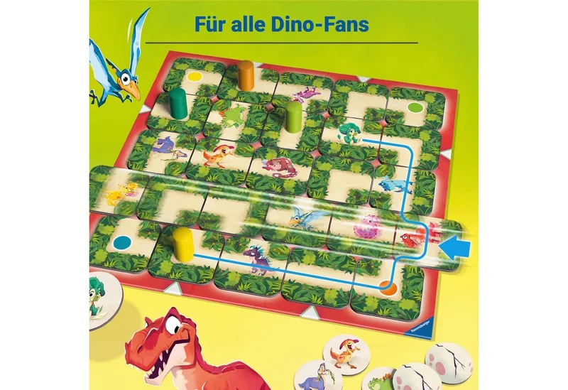 Junior Labyrinth Dino van Ravensburger – doos 3 van 5