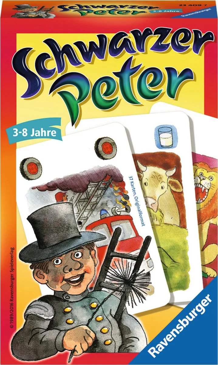 kaartspel Schwarzer Peter klassieker kinderspel. from Ravensburger – box
