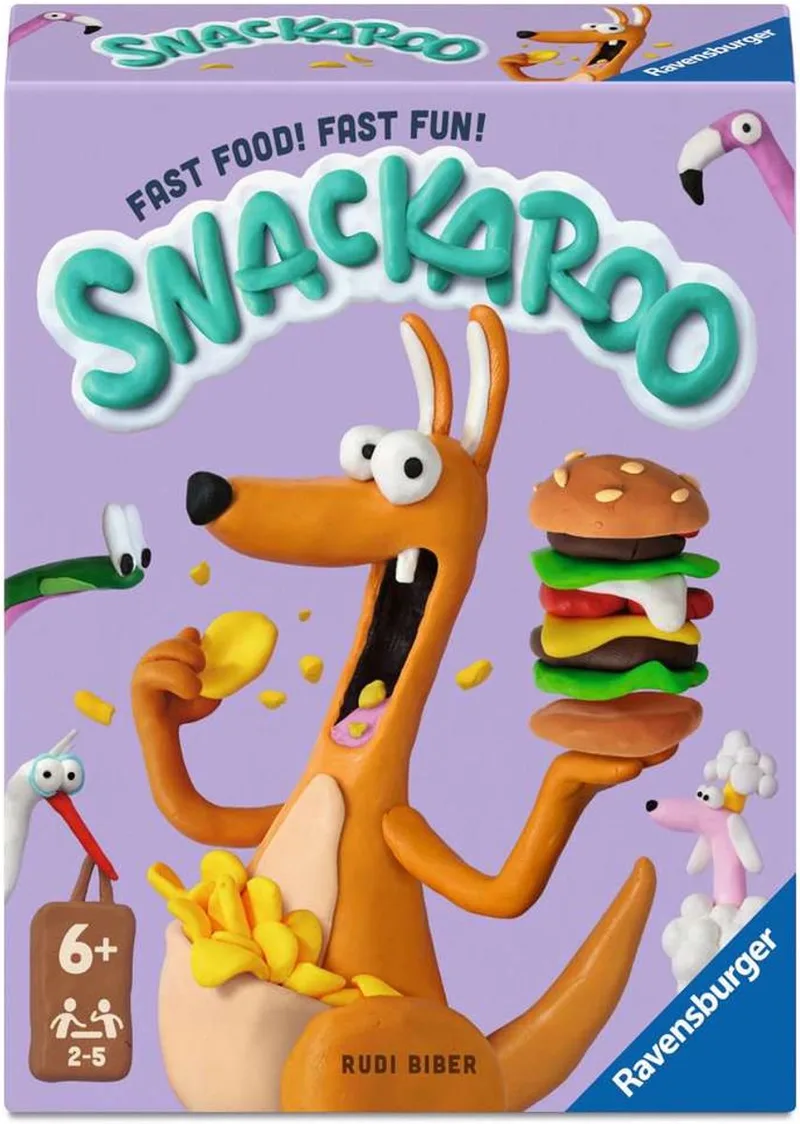 Kaartspel Snackaroo – Snelheid en Geheugen de Ravensburger – boîte