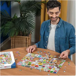 Kawaii – Legpuzzel – 500 Stukjes van Ravensburger, editie Felle kleuren – doos 1 van 3