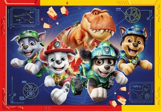 Kinderpuzzel - Paw Patrol 3 - Dino Movie - 2 in 1 Puzzel - Kinderpuzzel 2 x 12 Stukjes - Vanaf 3 Jaar from Ravensburger, Multicolour edition – box 2 of 3