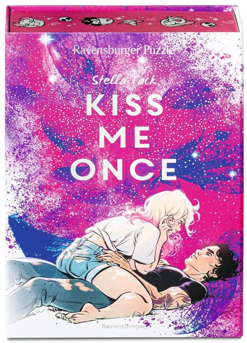 Kiss Me Once Puzzel 500 Stukjes | Romantasy Collection | Stella Tack Fantasy Legpuzzel from Ravensburger – box