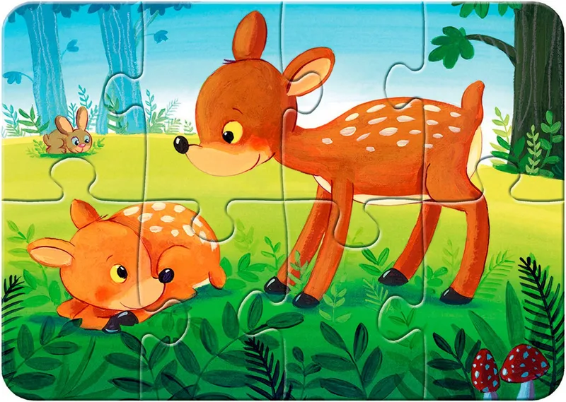 Kleine Dierenfamilies (2, 4, 6, 8) von Ravensburger – Schachtel 5 von 5