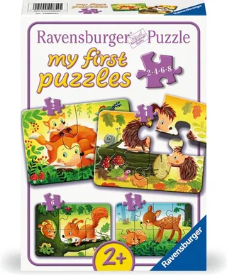 Kleine Dierenfamilies (2, 4, 6, 8) von Ravensburger – Schachtel 1 von 5
