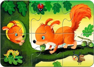 Kleine Dierenfamilies (2, 4, 6, 8) von Ravensburger – Schachtel 4 von 5