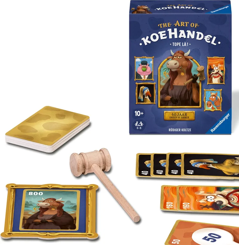 Koehandel 40 Jaar - Bordspel - Jubileumeditie de Ravensburger – boîte