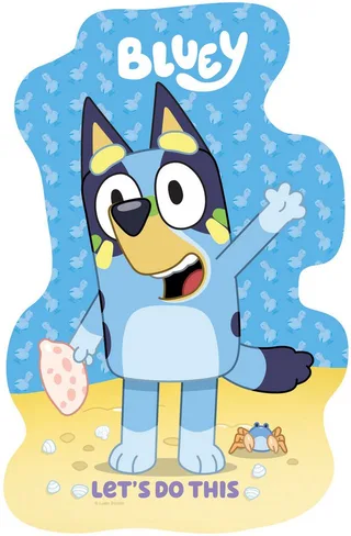 Konturenpuzzle Bluey: Auf geht's!, 52 Puzzleteile, Made in Europe from Ravensburger, Multicolour edition – box 5 of 5