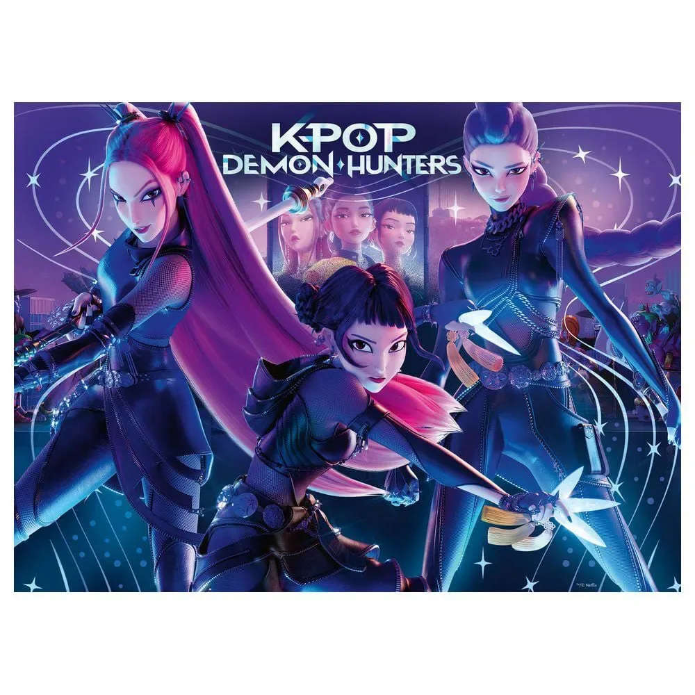 Puzzle Kpop Demon Hunters de Ravensburger – boîte
