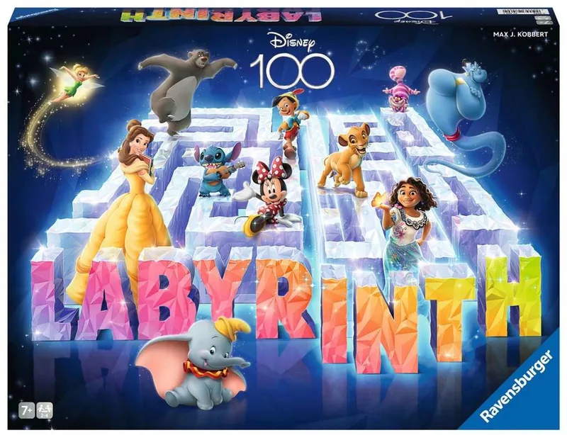 Labyrinth Disney 100 Jaar - Bordspel from Ravensburger – box