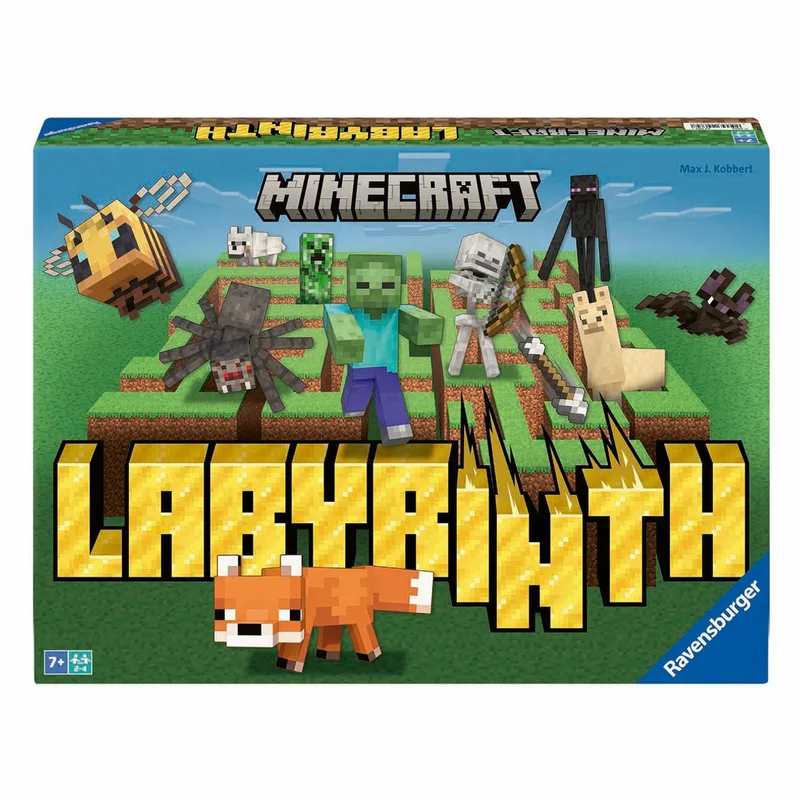 Labyrinth Minecraft - Bordspel - 2-4 Spelers de Ravensburger – boîte