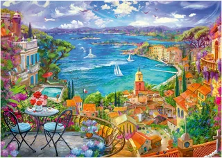 Legpuzzel – 1000 Stukjes – 70 x 50 cm de Ravensburger, édition Multicolore – boîte 2 sur 2