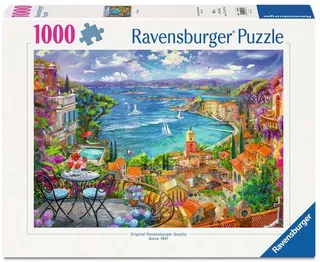 Legpuzzel – 1000 Stukjes – 70 x 50 cm de Ravensburger, édition Multicolore – boîte 1 sur 2