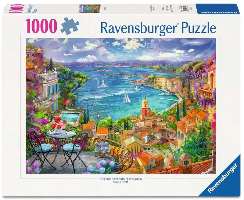 Legpuzzel – 1000 Stukjes – 70 x 50 cm de Ravensburger, édition Multicolore – boîte 1 sur 2