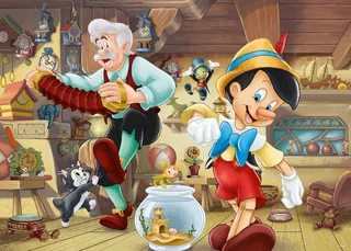 legpuzzel Disney Pinokkio 1000 stukjes puzzel volwassenen. von Ravensburger, Ausgabe Mehrfarbig – Schachtel 2 von 2