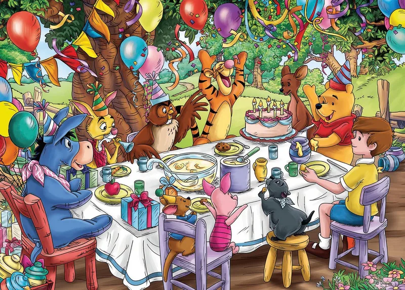 legpuzzel Disney Winnie de Poeh 1000 stukjes cartoon. from Ravensburger, Multicolour edition – box 2 of 2