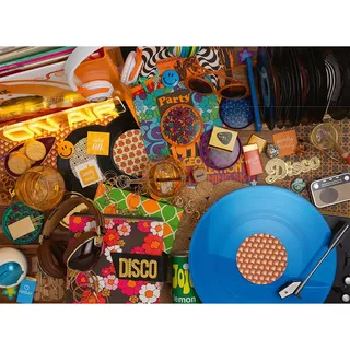 legpuzzel Hallo Vinyl 500 stukjes muziek retro. van Ravensburger, editie Meerkleurig – doos 3 van 3