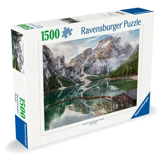 legpuzzel Lago di Braies 1500 stukjes landschap puzzel. van Ravensburger, editie Meerkleurig – doos 2 van 2