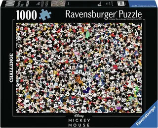 legpuzzel Mickey Mouse 1000 stukjes - Cartoon puzzel. de Ravensburger, édition Multicolore – boîte 1 sur 2