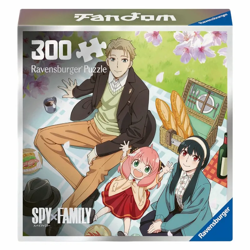 legpuzzel Spy X Family - 300 stukjes puzzel plezier. fra Ravensburger, Flerfarvet-udgave – æske