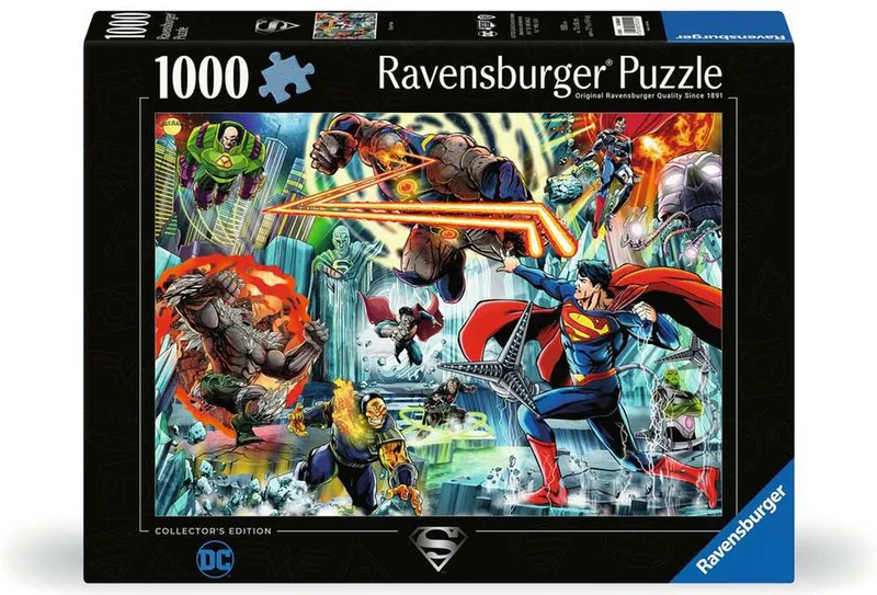 legpuzzel Superman 1000 stukjes - film & series puzzel. van Ravensburger, editie Meerkleurig – doos