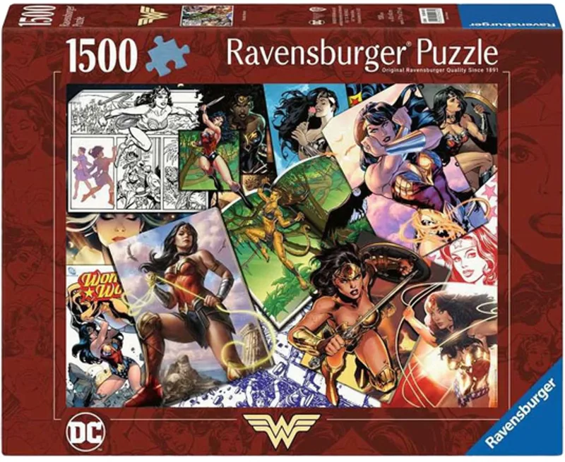 legpuzzel Wonder Woman 1500 stukjes puzzel volwassenen. van Ravensburger, editie Meerkleurig – doos