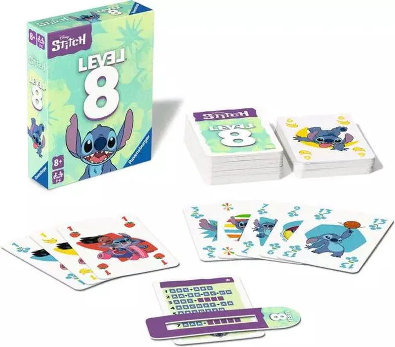 Level 8 Stitch - Kaartspel - 2-6 Spelers from Ravensburger – box