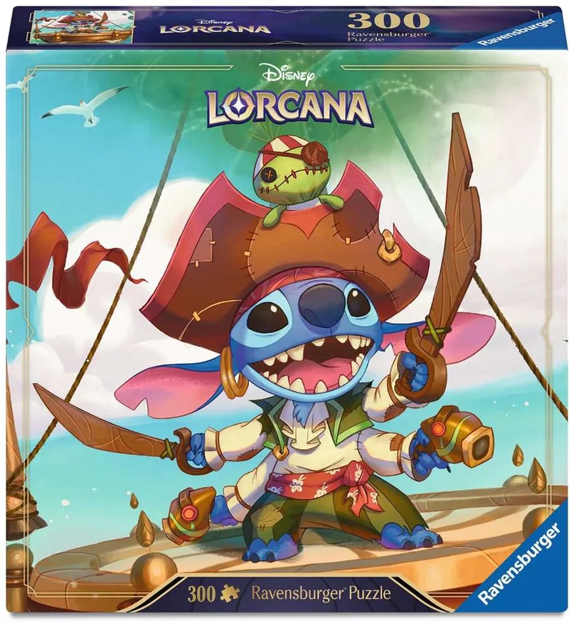 Lorcana puzzel Stitch "Alien Buccaneer" de Ravensburger, édition Stitch, Alien Buccaneer – boîte