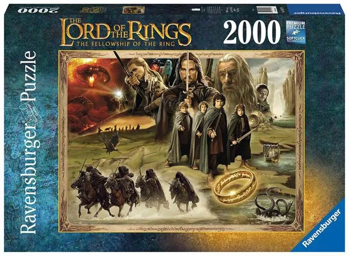 Lord of the Rings: The Fellowship of the Ring (2000) von Ravensburger – Schachtel