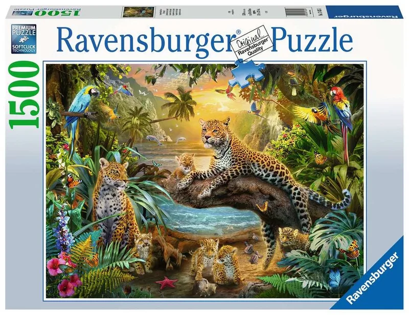Luipaarden in de jungle from Ravensburger, Multicolour edition – box