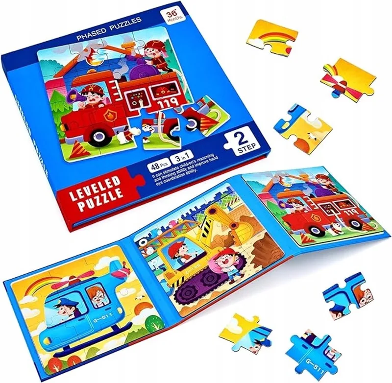 Magnetische Puzzels voor Kinderen - Leerzaam en Draagbaar fra Ravensburger, Information not available-udgave – æske