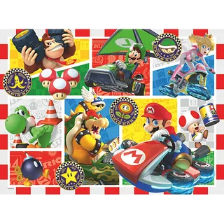 Mario Kart - Legpuzzel - 150 XXL-Stukjes de Ravensburger, édition Multicolore – boîte 2 sur 3