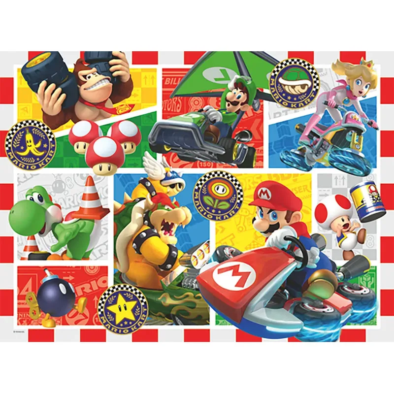 Mario Kart - Legpuzzel - 150 XXL-Stukjes de Ravensburger, édition Multicolore – boîte 2 sur 3