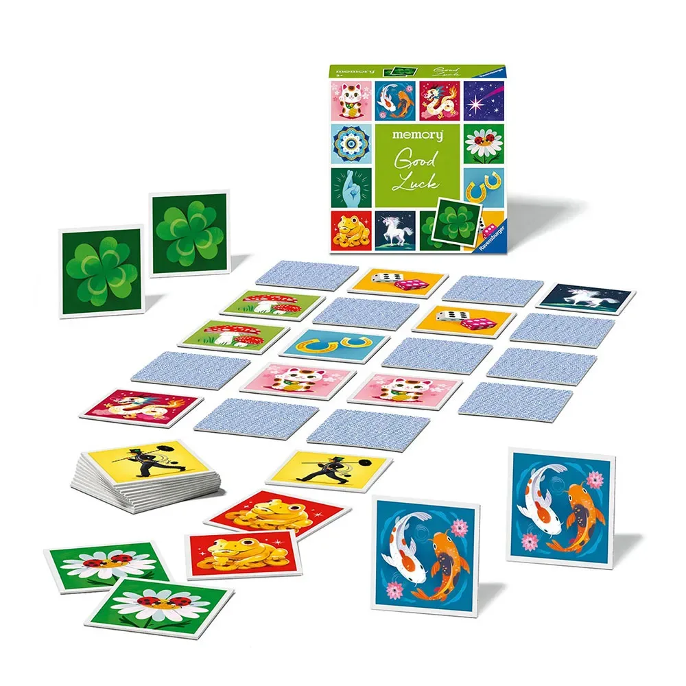 Memory Good Luck från Ravensburger – kartong