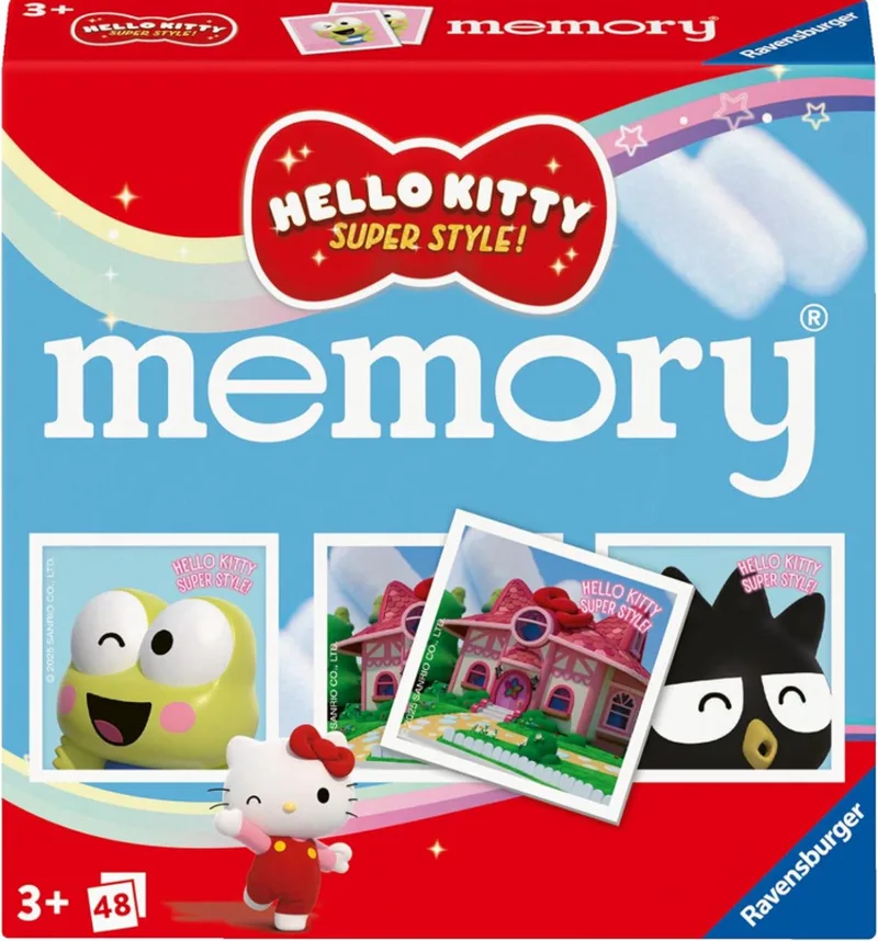 Memory - Hello Kitty - Kaartspel - Kinderen - Leeftijd 3+ från Ravensburger – kartong