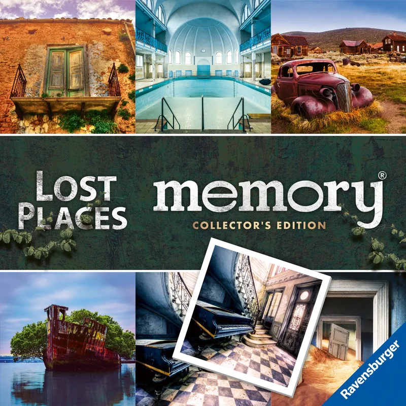 memory® Lost Places - Geheugenspel - Vanaf 8 jaar från Ravensburger – kartong