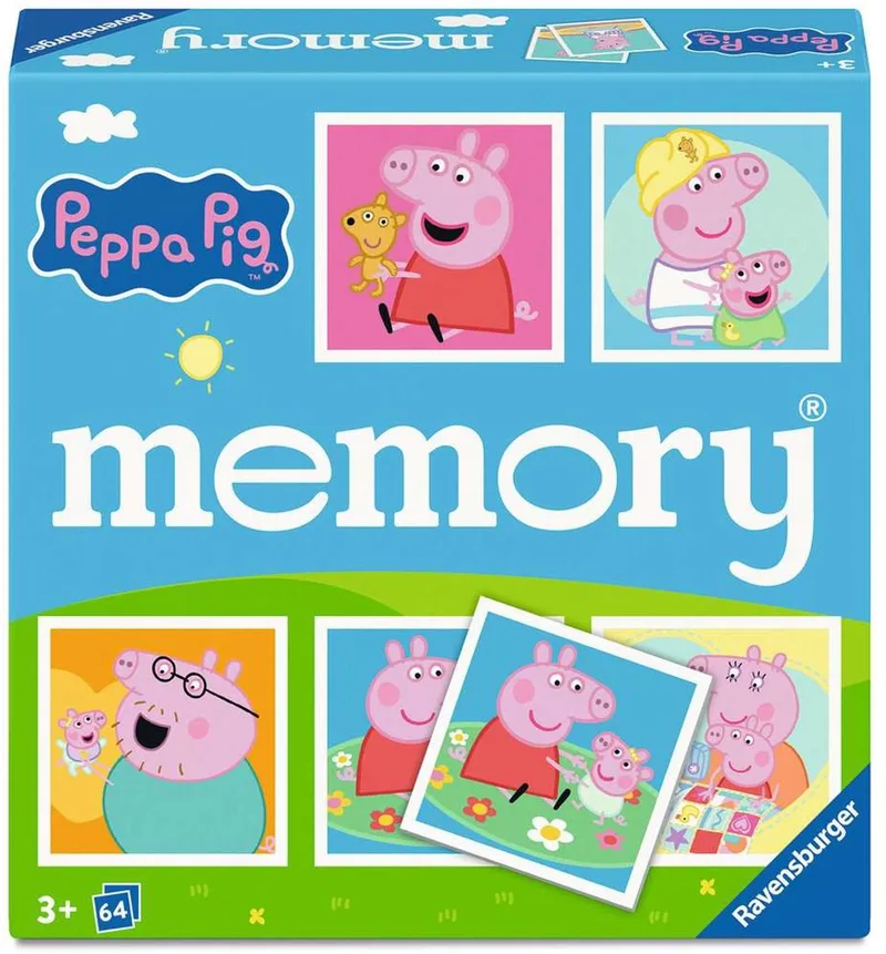 Memory® Peppa Pig – Gezelschapsspel from Ravensburger – box