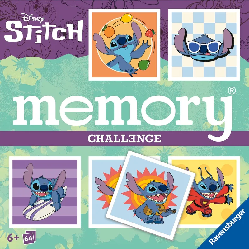 memory® Stitch - Geheugenspel - Vanaf 4 jaar fra Ravensburger – æske