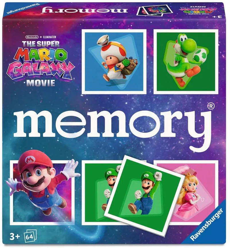 Memory® Super Mario – Gezelschapsspel from Ravensburger – box