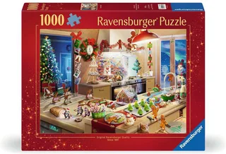 Merry Mischief – Kerst in de Keuken Puzzel – 1000 Stukjes from Ravensburger, Multicolour edition – box 1 of 2